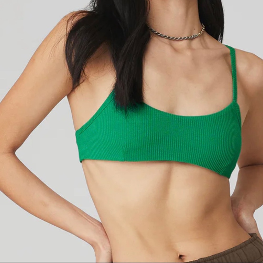 Alo Yoga Top emerald green